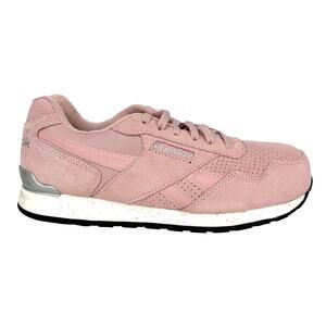 Reebok Pink Silver Sparkly Steel Toe Work Sneakers - Women's Size 11